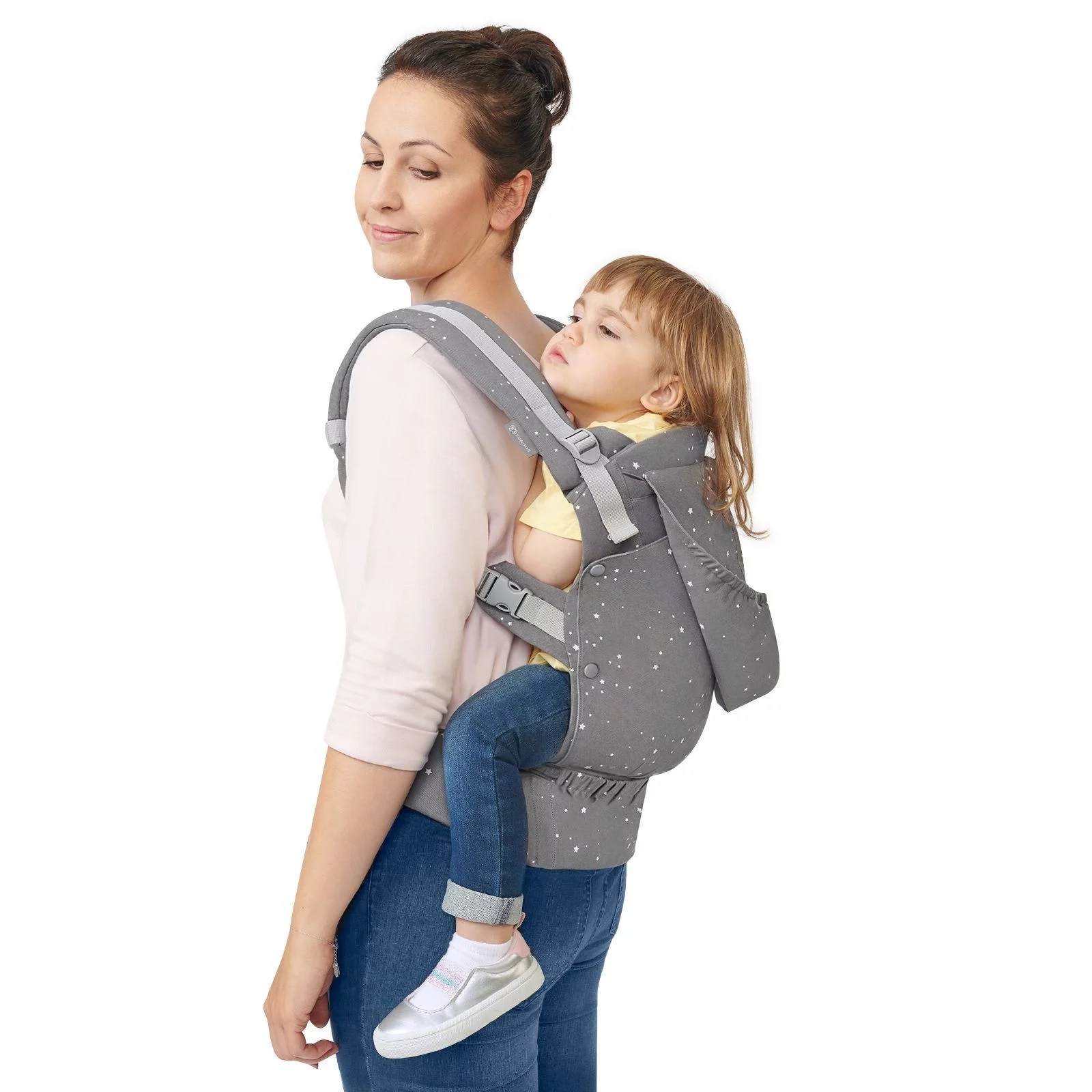 100617-MOCHILA PORTABEBE KINDERKRAFT HUGGY GRIS(0-0)-3
