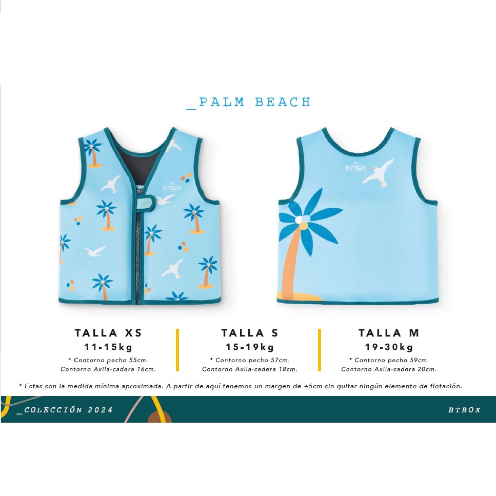 102559-CHALECO FLOTADOR PALM BEACH TALLA S 15-19 KG.(1-0)-0