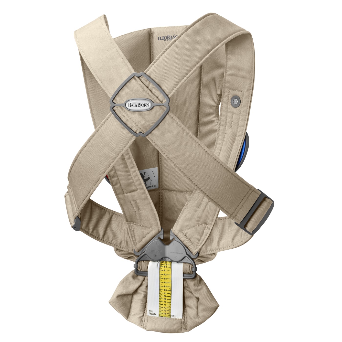 102634-MOCHILA BABYJORN MINI 3-11 KG. WOVEN BEIG(3-1)-2
