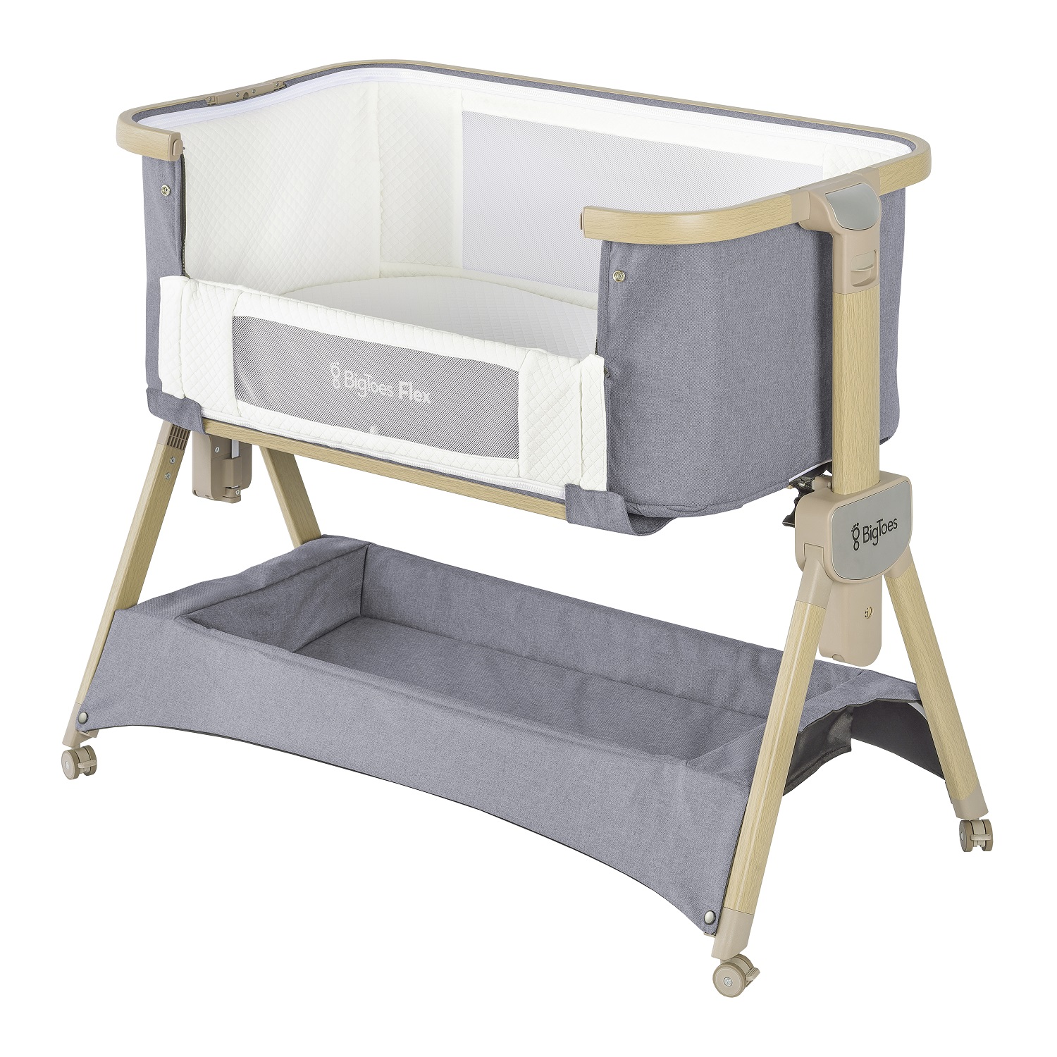 104373-MINICUNA COLECHO PLEGABLE BIGTOES GREY NATURE + COLCHA(3-1)-1