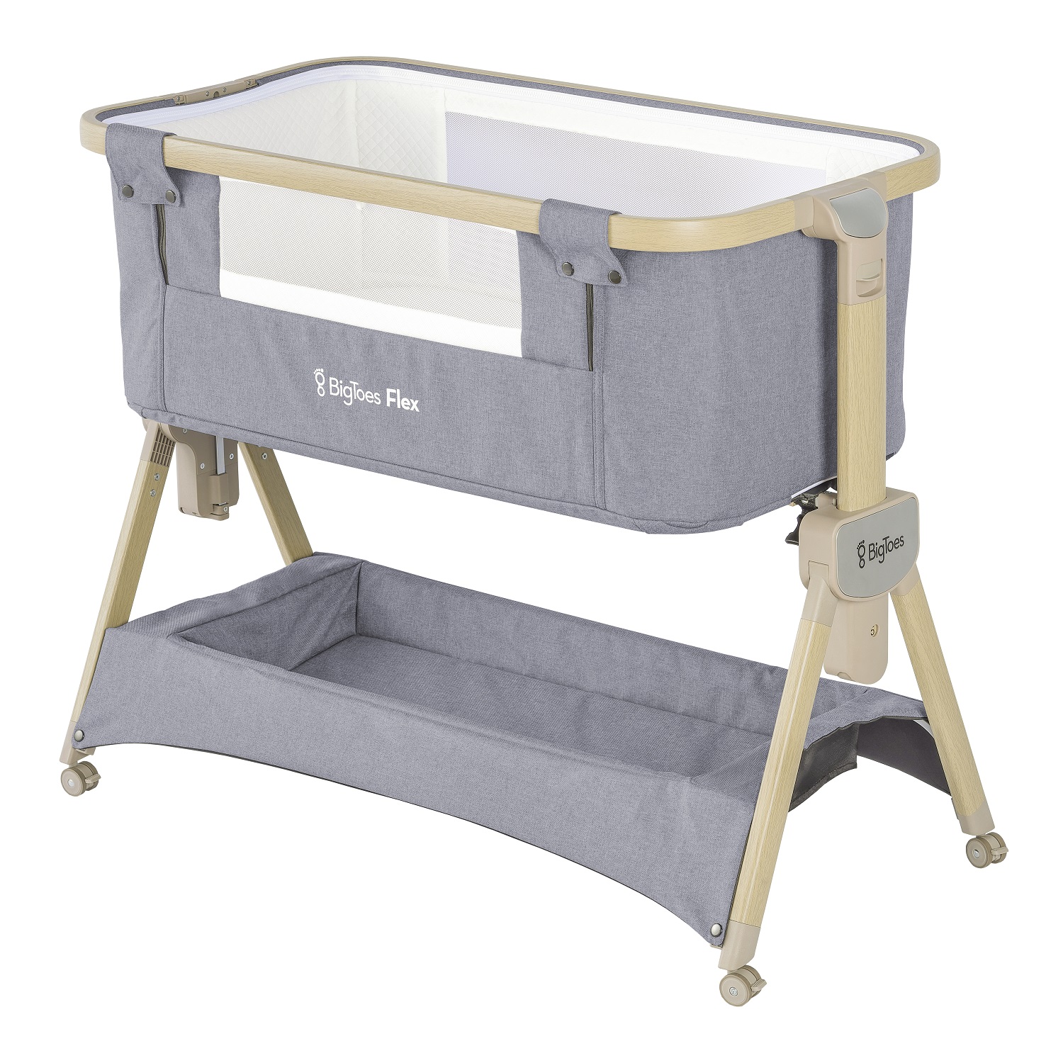 104373-MINICUNA COLECHO PLEGABLE BIGTOES GREY NATURE + COLCHA(3-1)-0