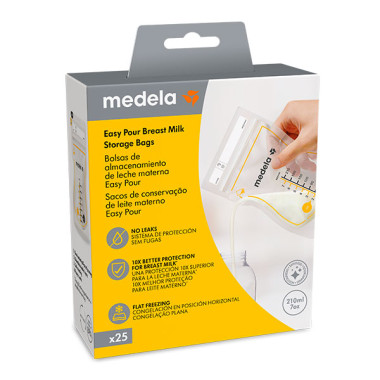104424-25 UD. BOLSAS ALMACENAMIENTO LECHE EASY POUR MEDELA(3-0)-0