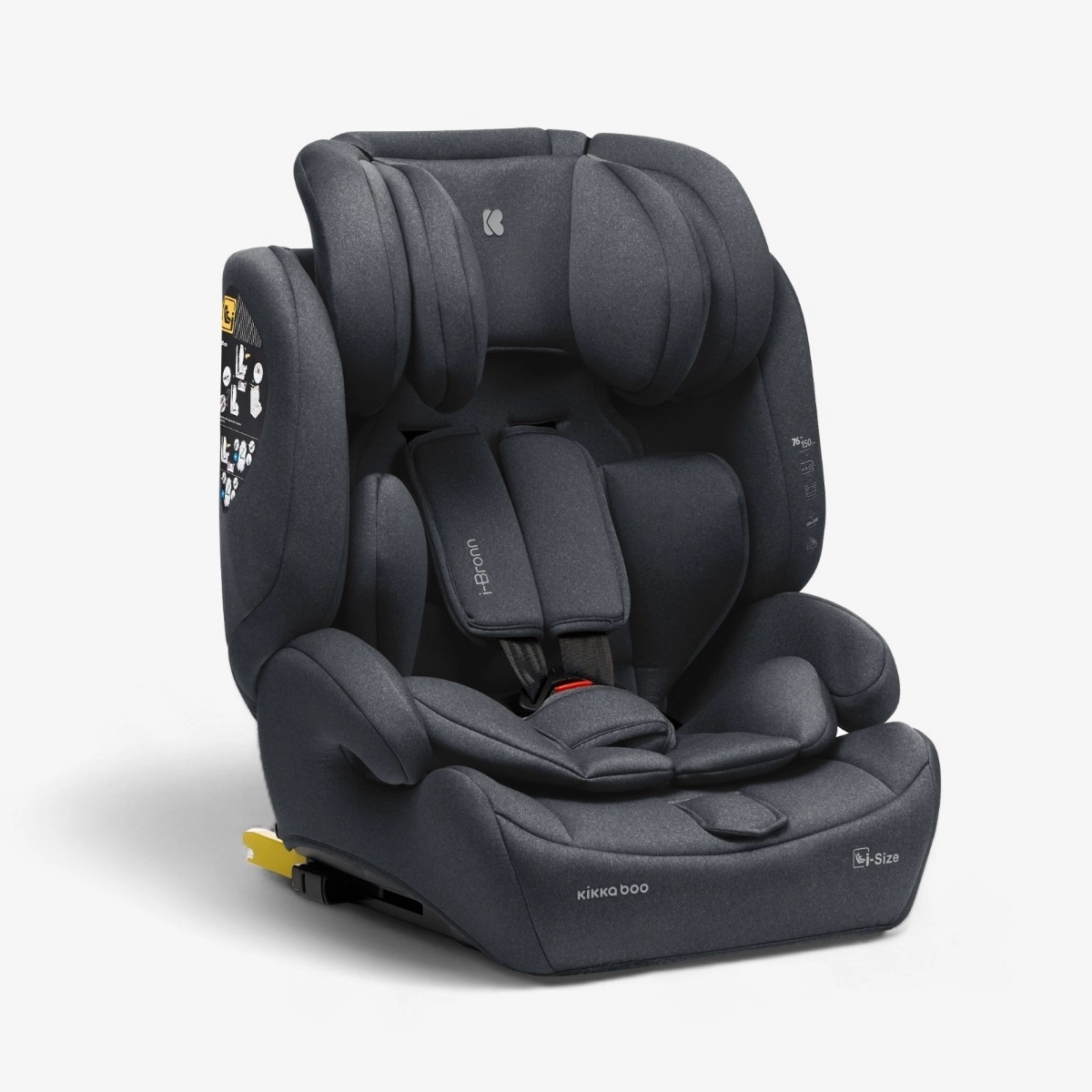 104913-SILLA COCHE 76-150 CM KIKKABOO I-BRONN GRIS(1-0)-0