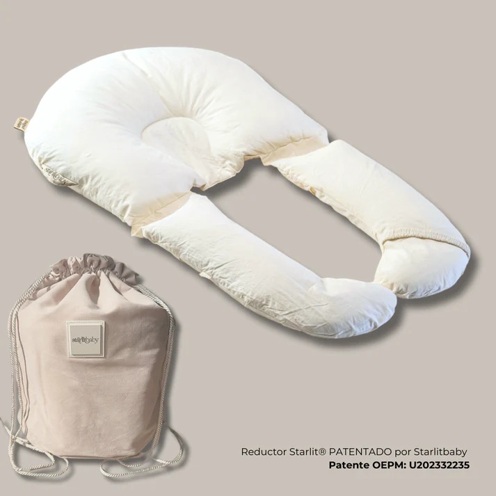 104942-REDUCTOR BEBE + FUNDA CREMA + MOCHILA STARLIT(0-0)-0