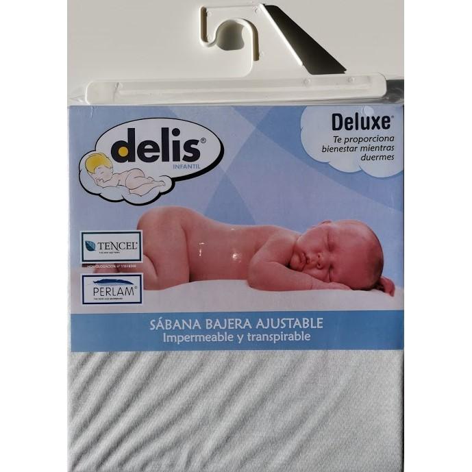 62363-SABANA TENCEL DELUXE 60 X 120 BLANCO CUNA(19-15)-0
