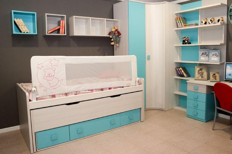 79486-BARRERA CAMA 180 CM. CRUDO - OSO ROSA SUPER-GRANDE(3-0)-0
