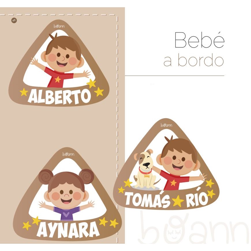 89010-PEGATINA BEBE A BORDO BOANN(0-0)-0