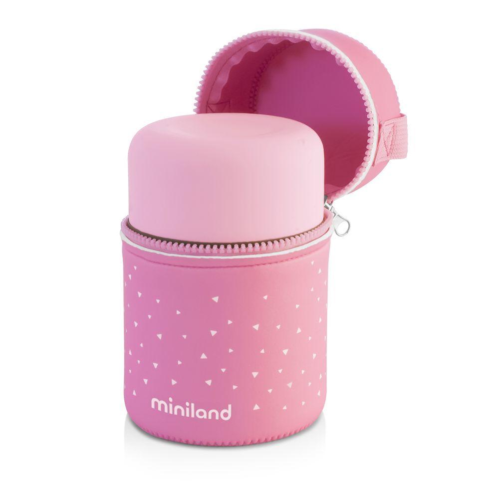 89864-TERMO COMIDA 600 ML. ROSA MINILAND(3-0)-1