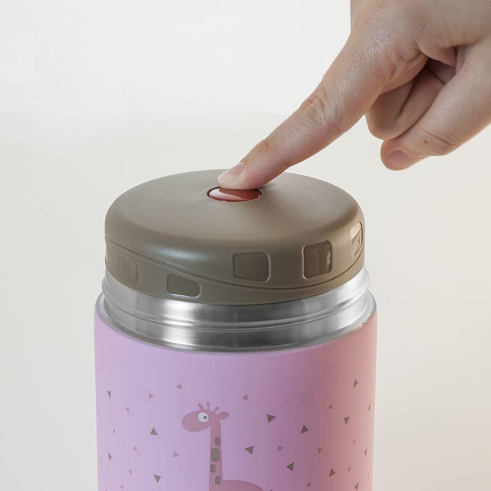 89864-TERMO COMIDA 600 ML. ROSA MINILAND(3-0)-2