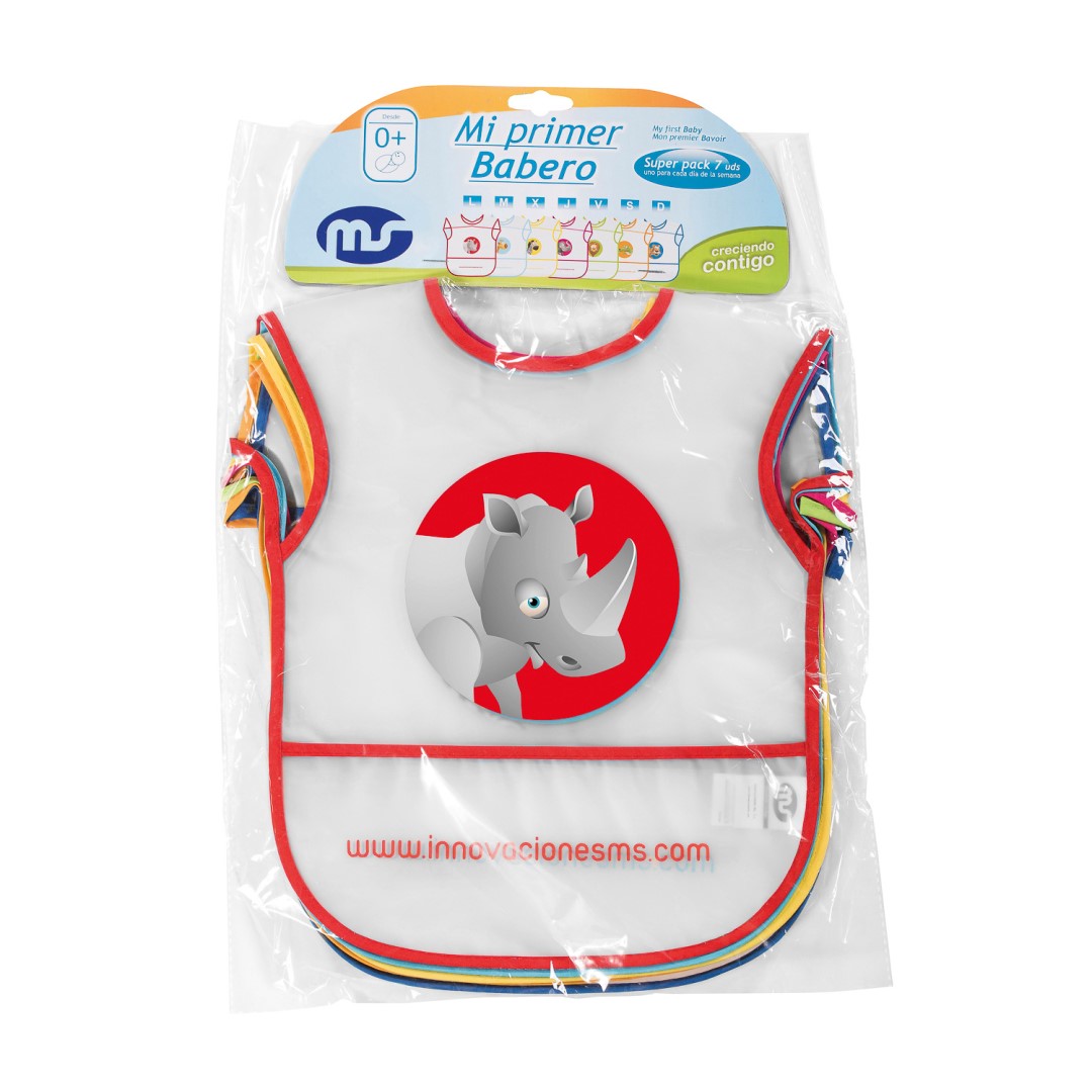 93437-PACK 7 BABEROS PLASTICO TAMAÑO GRANDE(6-0)-1
