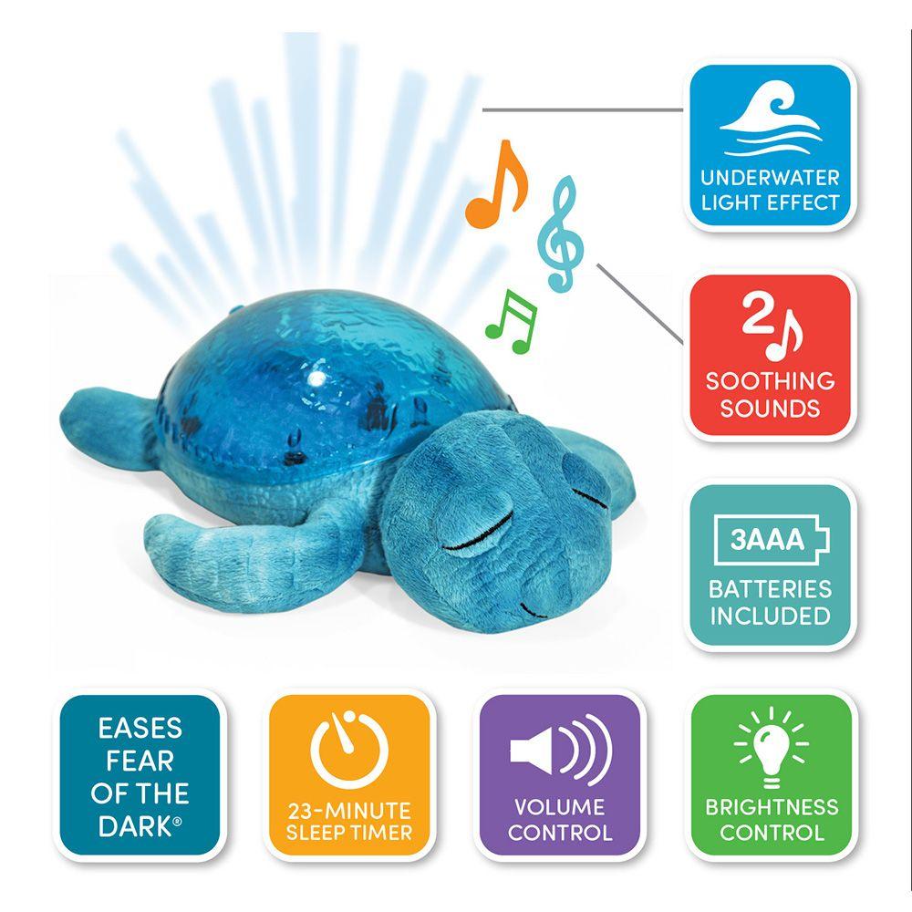 95118-PROYECTOR MUSICAL TORTUGA TRANQUILA AZUL(0-0)-2