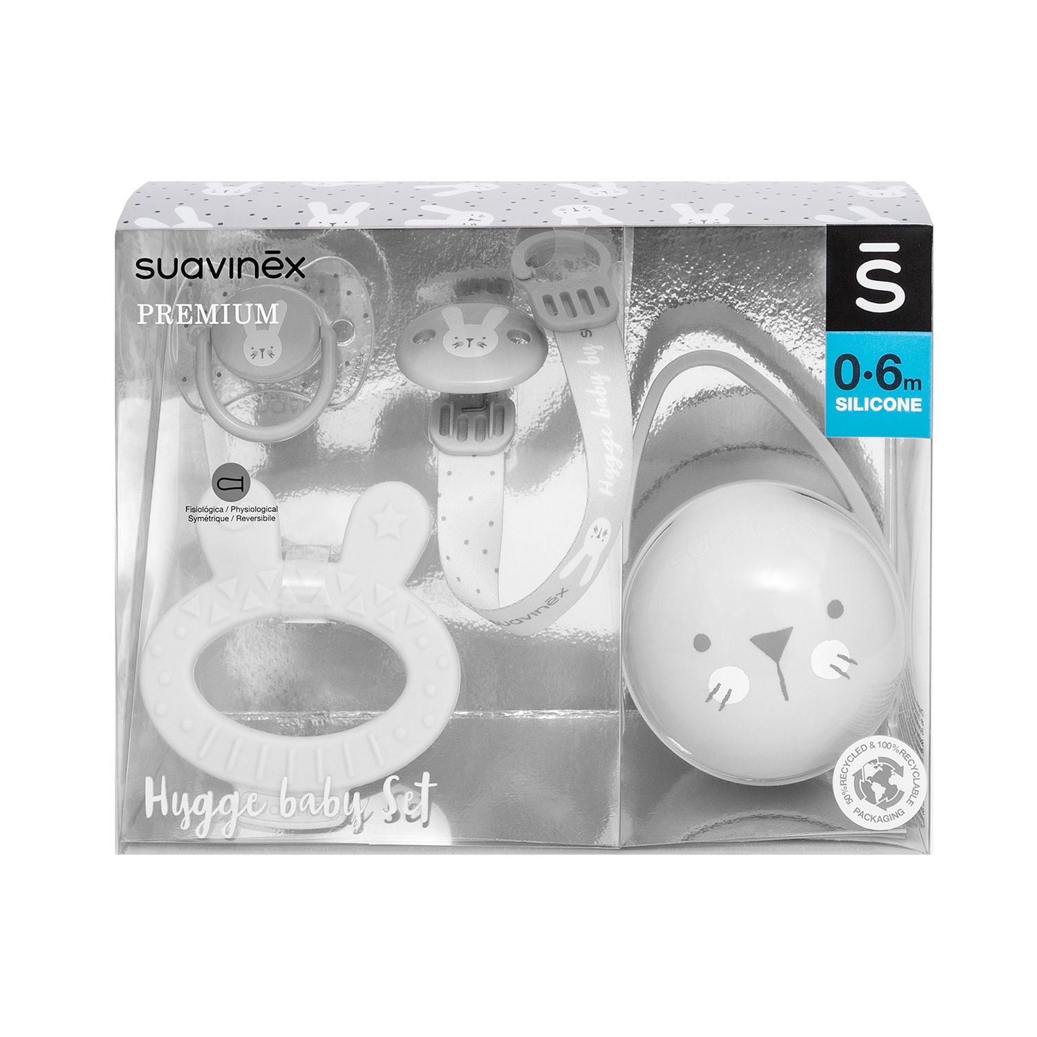 95576-SET REGALO HYGGE GRIS SUAVINEX(0-0)-0