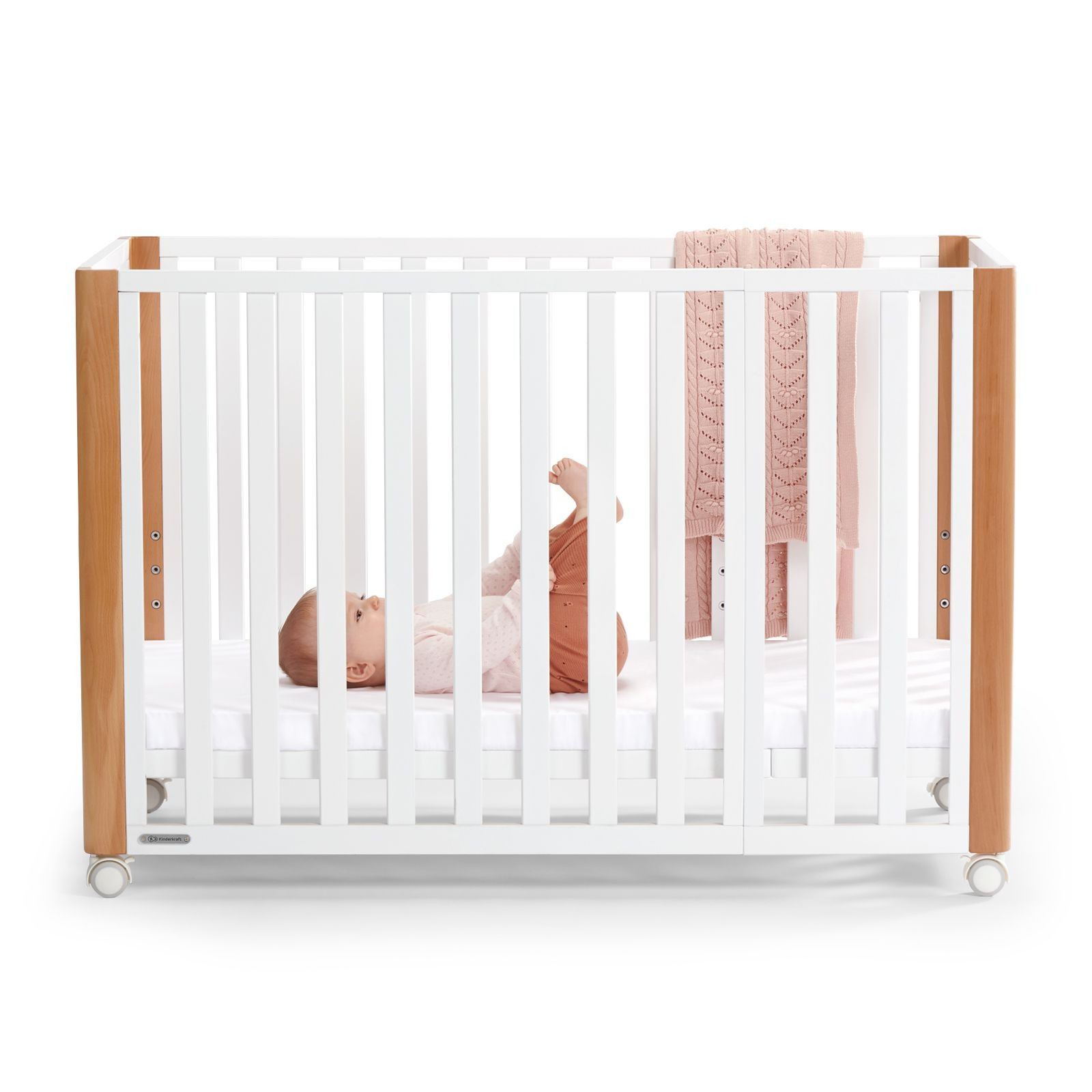 97242-CUNA KOYA KINDERKRAFT + COLCHON MINI 90x60x6(4-2)-4