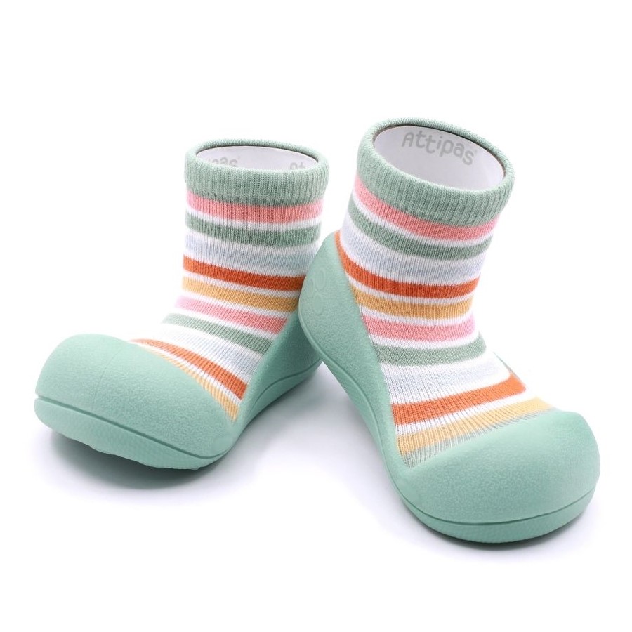 97927-ZAPATITOS ATTIPAS NEW RAINBOW GREEN TALLA 20(0-0)-0