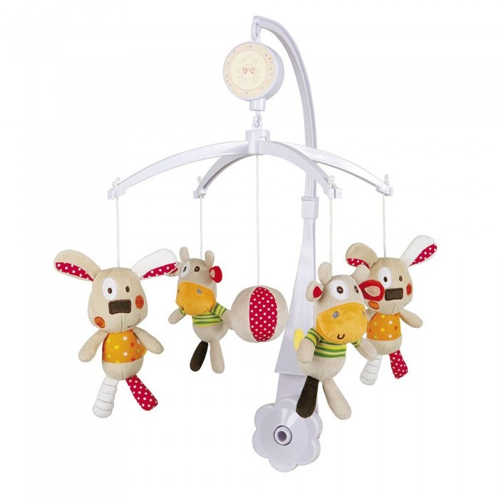 97960-CARRUSELL MUSICAL DOG ORANGE(1-0)-0