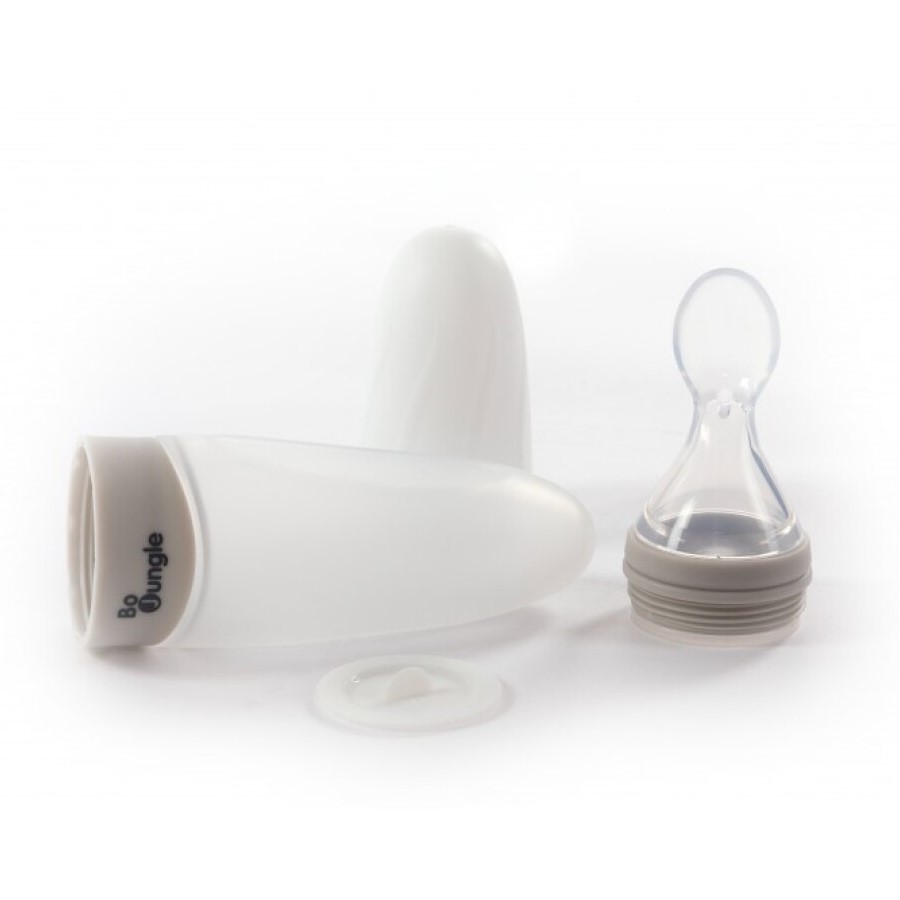 99301-DISPENSADOR ALIMENTOS TRANSPARENTE-GRIS BEBEJOU(0-0)-0